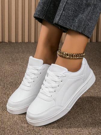 Couple Sneakers, Casual Canvas Shoes, Spring/Summer New Arrivals, Student Back To School, Unisex White Shoes, Size 36-45, Non-Slip Work Shoes