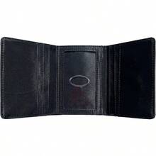 Men's TriFold Leather Slim Wallet Holds Up To 25 Cards