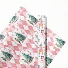 20in X 27in Christmas Nutcracker Print Gift Wrapping Paper, Vintage Cartoon Design, Suitable For Christmas, Children's Day, Birthday Party, Gift Box Packaging And DIY Crafts, Adds Festive Atmosphere To Elegant Gift Decorations