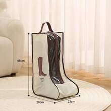 Dustproof And Moisture-Proof Boots Storage Bag, Shoe Storage Bag With Handle - Suitable For Flat Boots, Ankle Boots And Tall Boots - Travel Shoe Storage Bag Portable Boots And Shoes Storage Bag, Home Dustproof Boots And Shoes Storage Bag, Suitable For Home And Travel