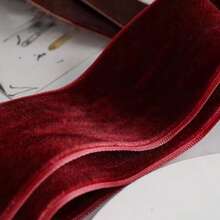 Panglică flocată, Panglică colorată, Panglică flocată, Fundă lucrată manual DIY, Panglică decorativă pentru ambalaje de cadouri pentru buchete, Panglică din material pentru funde pentru accesorii de păr