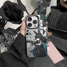 1pc Phone Case: Anime Game Zenless Zones Zeros Hoshimi Miyabi Phone Case, Suitable For IPhone 16 15 14 13 12 11 Pro Max X XR XSMAX 8 7 Plus, Drop-Proof Frosted Back Cover Phone Case Summer - 1pc - 查看 7