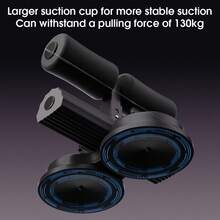 Benbo 1 Set Sit-Up Training Device, Includes Portable Sit-Up Exercise Device With Phone Holder, 2 Strong Suction Cups, And Adjustable Tripod, Ideal For Abdominal Muscle Workout, Suitable For Home Exercise, Fitness And Sports - Multicolor - View 8