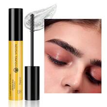 YOUNG VISION 1 pieza/2 piezas/3 piezas Gel de cejas, gel transparente resistente al agua y de larga duración para dar forma a las cejas con cabezal de cepillo grande, esencial de maquillaje diario, apto para Halloween, Navidad y festivales
