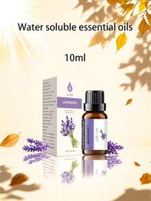 10毫升香氛精油，100%天然有机，14种不同香味。滴管瓶装，适用于香薰机、加湿器和按摩器。