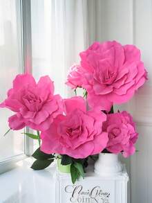 1 件人造 PE 泡沫大花，适用于橱窗展示、婚礼和活动装饰