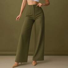 Women Pants - Army Green - View 2