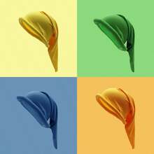 Set de 1 pălărie de pitic din poliester pentru petreceri, pălărie colorată pentru costumul celor șapte pitici - lavabilă la mașină, potrivită pentru sărbătorirea burlacilor și a absolvirilor, temă prințesă, decor de sărbători de Crăciun și Halloween - fără pene