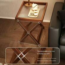 折叠桌茶几沙发阳台迷你复古桌客厅置物架创意边桌简约小角桌