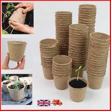Seed Trays 96 Pcs 8 Cm Paper Cups Plant Pots Seed Round Seedling Pots For Growing Vegetables,Herb, Flower - 預設 - 查看 7