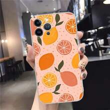 Custodia per telefono a forma di limone compatibile con 15, 14, 11, 12, 13 Mini, Pro, XS Max, 6, 7, 8 Plus, X, XR, SE 2020, custodia compatibile con Samsung Galaxy S17, S17 Pro, S17 Pro Max