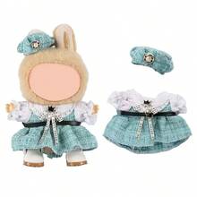 (仅服装) 新款 17cm 第一代/第二代/第三代娃娃可爱女士服装套装 - 彩色 - 查看 12