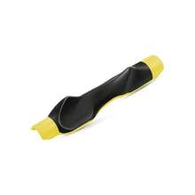 Clip - On Grip Trainer, Swing Training Aid Improving Proper Hand Positioning - 黑色+黃色 - 查看 2