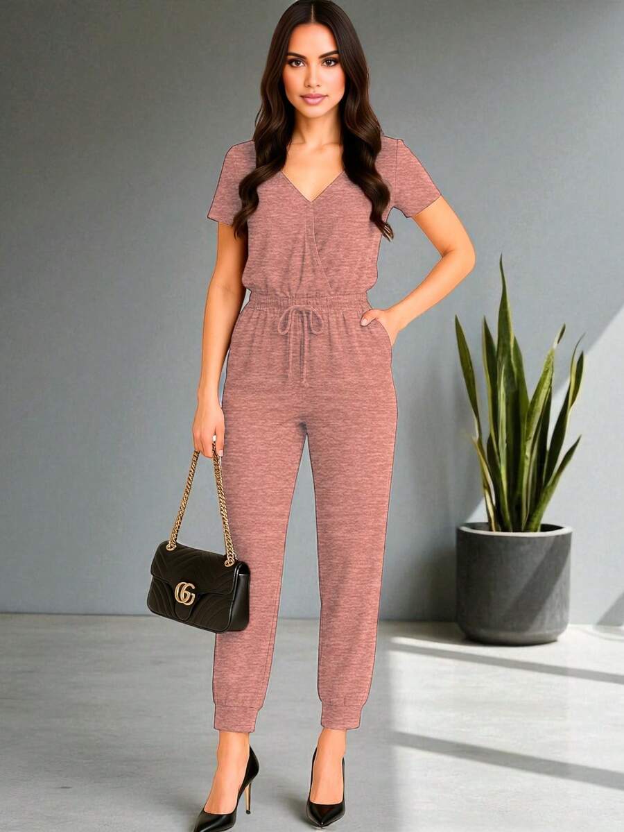 Mono De Mujer Sexy, Comodo Y Ligero Con Detalle De Cinturon #SensaciónDelujo #EstiloRomanticoDeSanValentín
