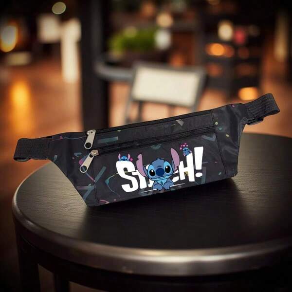 1pc Stitch Shoulder Bag, Chest Bag, Messenger Bag, Sling Bag, Card Holder, Chest Rig, Student Bag, Multi-Function Crossbody Chest Bag Fashion Mini Chest Bag Phone Bag Coin Purse Bag