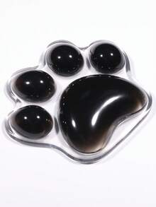 1pc Adorable" Ergonomic Cat Paw Wrist Support, Rest Mouse Gel Wrist Support Cushion Pad Comfort Soft Hand Pain Relief Pad Silicone Wrist Rest For Office School Home Laptop&Computer - Multicolor - View 14