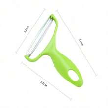 1pc Multi-Function Vegetable Slicer With Brush, Stainless Steel Blades For Shredding Cabbage, Carrot, Radish, Cucumber And Other Vegetables For Salad, Coleslaw, Easy To Use Kitchen Tool, Durable Plastic Frame And Sharp Blades For Efficient Slicing, Ideal For Home Cooking And Salad Making, Suitable For Christmas, Halloween - Multicolor - View 11