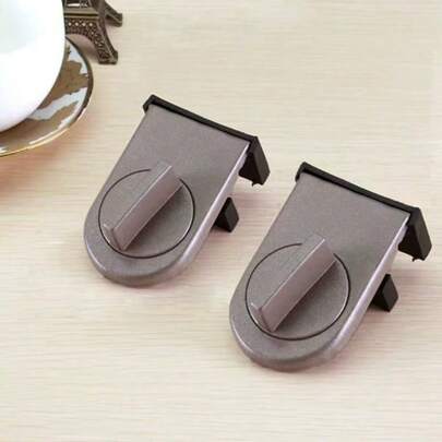 (kit 2pcs) Liga de alumínio de Correr Porta de Correr E Janela Trava de Segurança Porta Rolha Rubbe Gabinete Bloqueio Bloqueio Anti-roubo Fivela de Bloqueio Janela trava de Segurança de Proteção À Criança