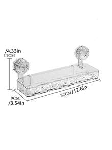 Suction Cup Type Storage Rack, Wall-Mounted Bathroom, No Need For Drilling, Washbasin, Shower, Toilet, And Toiletries Storage Rack