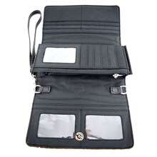 Camouflage Crown Buckle Western Concealed Carry Purse Floral Sparkle Country Handbag Women Shoulder Bag Crossbody Wallet Set - 紫色 - 查看 10