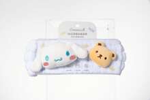 Miniso 1pc Sanrio Cinnamon Dog Thickened 3D Textured Absorbent Hair Scrunchie. Made Of Premium Materials, Soft Touch, Durable. - White - View 2