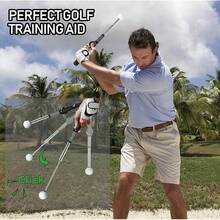 Retractable Swing Trainer, Grip Trainer Swing Trainer Warm - Strength Tempo Training Chipping Hitting, Right - Handed Training - 藍色 - 查看 5