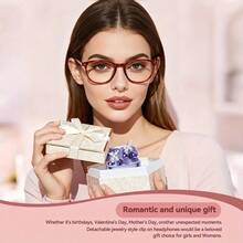 2026 NEW Style Wireless Open-Ear Headphones, New OWS Clip-On Earphones, Butterfly Earring Bluetooth 6.0 Headphones, Wireless Earphones, Clip-On Earphones, Holiday Gift For Girls & Women, Sports Earphones, Travel Wireless Earphones, Stereo Headphones, Fashion Aesthetic, For Valentine's Day Gift - Display With Earrings - View 3