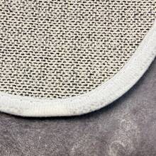 1 buc. Covoraș de ușă gri cu model de amprentă, covor decorativ din lână artificială, lavabil la mașină, covoraș de baie moale, gros și absorbant, potrivit pentru bucătărie, spălătorie, cameră de jocuri, hol, casă de la țară, terasă, balcon, verandă, living, intrare interioară, decor pentru petreceri la birou, decor pentru locuri de sărbători, intrare, baie, dormitor, sufragerie