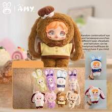 1pc Amy Sweet Little Chef Series Doll Box, Large Eyes Plush Doll, Home Decor Animal | Cute Animal Figurine | Charming Design, Suitable For Birthday, Collection, Surprise Gift, Valentine's Day, Christmas And Holiday Gifts (Hair Color, Eye Color And Eye Shadow Color Are Random, Style Will Be Shipped Randomly)