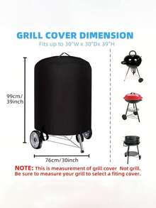 1 件，水壶烤架罩，防水烤架罩，烧烤炉户外烧烤工具，厨具用品，烧烤配件 - 彩色 - 查看 12