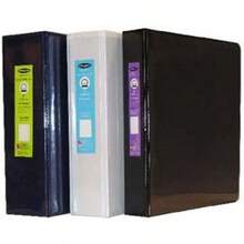 Wilson Jones Carpeta Arillo tipo "O" de 1", para 220 Hojas, Tamaño Carta, color Blanco.P7147 traducido al español: P7147 - Negro - Ver 6