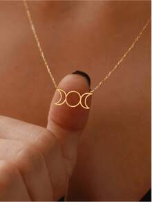 1pc Gothic Dragon Pendant Necklace For Women, Fashion Stainless Steel Necklace - Flying Dragon Necklace - View 15