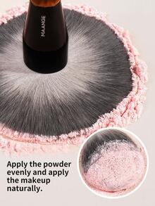 MAANGE 1支/3支装专业化妆刷套装，包含散粉刷、双头眼影刷、大号柔软浓密腮红刷，适用于晕染化妆，旅行化妆刷，美容礼品，粉底刷、遮瑕刷、腮红刷、修容刷、古铜粉刷、散粉刷、粉底刷、腮红刷 - 原木色 - 查看 11