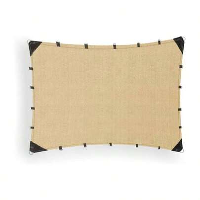 Malla Sombra Exteriores Reforzada, 90 de Sombra, Bloqueo de Rayos, Sombra Raschel para Jardn o Terraza, Resistente a Lluvias, Fcil y Lista para Instalar. Beige, 4x3