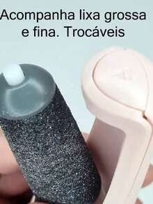 Kit 2 Electric Pedicure Machine - Exfoliation Callus Remover Portable Pedicure Su - Multicolor - View 6