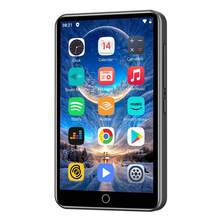 80GB MP3 播放器，带蓝牙和 WiFi、Spotify、Audible、4.0 英寸全触摸屏 MP4MP3 播放器、带扬声器的 Android 音乐播放器、FM 收音机、电子书，容量高达 512GB