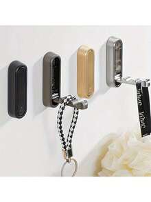 1pc, Aluminum Folding Clothes Hook For RV, Multi-Functional Hanging Organizer For Entryway, Bathroom, Kitchen, Bedroom, RV Shade, Screen, And Accessories RV Awnings Accessories