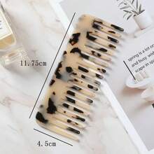 Personalized Acetate Comb Engraving | Wedding Gift | Bachelorette | Bridal Shower | Bridesmaid Proposal | Birthday | Graduation | Halloween Gift - Multicolor - View 17