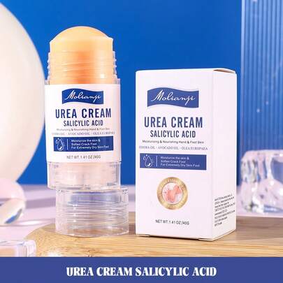 1pc/Set Urea Intensive Moisturizing Cream, Long-Lasting Hydration, Smooth & Non-Sticky Texture, Nourishing Without Greasiness, Essential For Autumn/Winter, Suitable For Whole Body