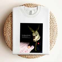 180g pure Cotton TINDERSTICKS T shirt Versatile Comfortable Print Round Neck Short Sleeve fashion Unisex Summer Stylish women Slightly Casual T-Shirt For Women Casual Stretched graphic designer clothes Breathable Women Top Graphic Tees streetwear Soft female - Blanco - Ver 3