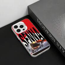 1PC A-Ayrton S- Funda de Teléfono de Carreras F1 Funda de Teléfono IMD color plata para 17 16 15 14 13 12 11 Pro Max Plus air - Z3 - Ver 5