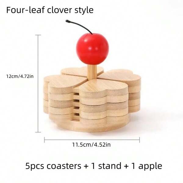 Bamboo Table Pads (Heat-Resistant) – Traditional Chinese Placemats For Bowls, Plates & Dishes, Solid Bamboo Mats To Prevent Scalding, Suitable As Christmas Decor