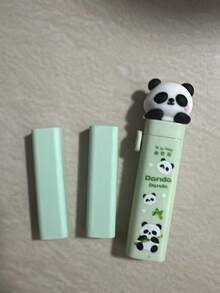 Cartoon Eraser Refill Set Propelling Type Refillable Less Dust Cleaning Correcting Tools Office School