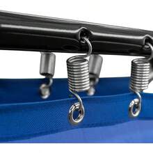 PEGASO Catre Camastro de Lona Reforzada, Resistente y Duradero, Ideal Playa, Camping, 182x65x34 (Mod KSL-Gris) - REY - Ver 11