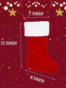 1 Pc Personalized Christmas Stockings, 2026 Embroidered Christmas Stocking,Holiday Decor, Custom Family Christmas Stockings, Xmas Family Gifts - Multicolor 2 - View 7