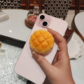 Soft Bread Phone Grip, Squishy Bakery Style Holder & Stand, Cute And Healing Aesthetic Accessory For Phone