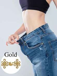 1/3/6 裤子腰部紧带，中国结牛仔裤腰部调节器，宽松牛仔裤的束腰夹 - 彩色 - 查看 16