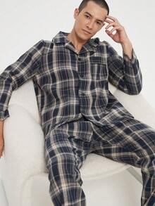 New Fashion Plus Size Men Pajama Set, Autumn/Winter