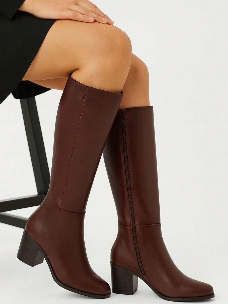 Women Knee-High Boots - Madera - View 1