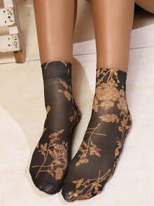 3 Pairs Women's Thin Ankle Socks, Elegant & Fashionable Summer Socks